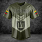 Customize Lithuania Army Olive Green Shirts