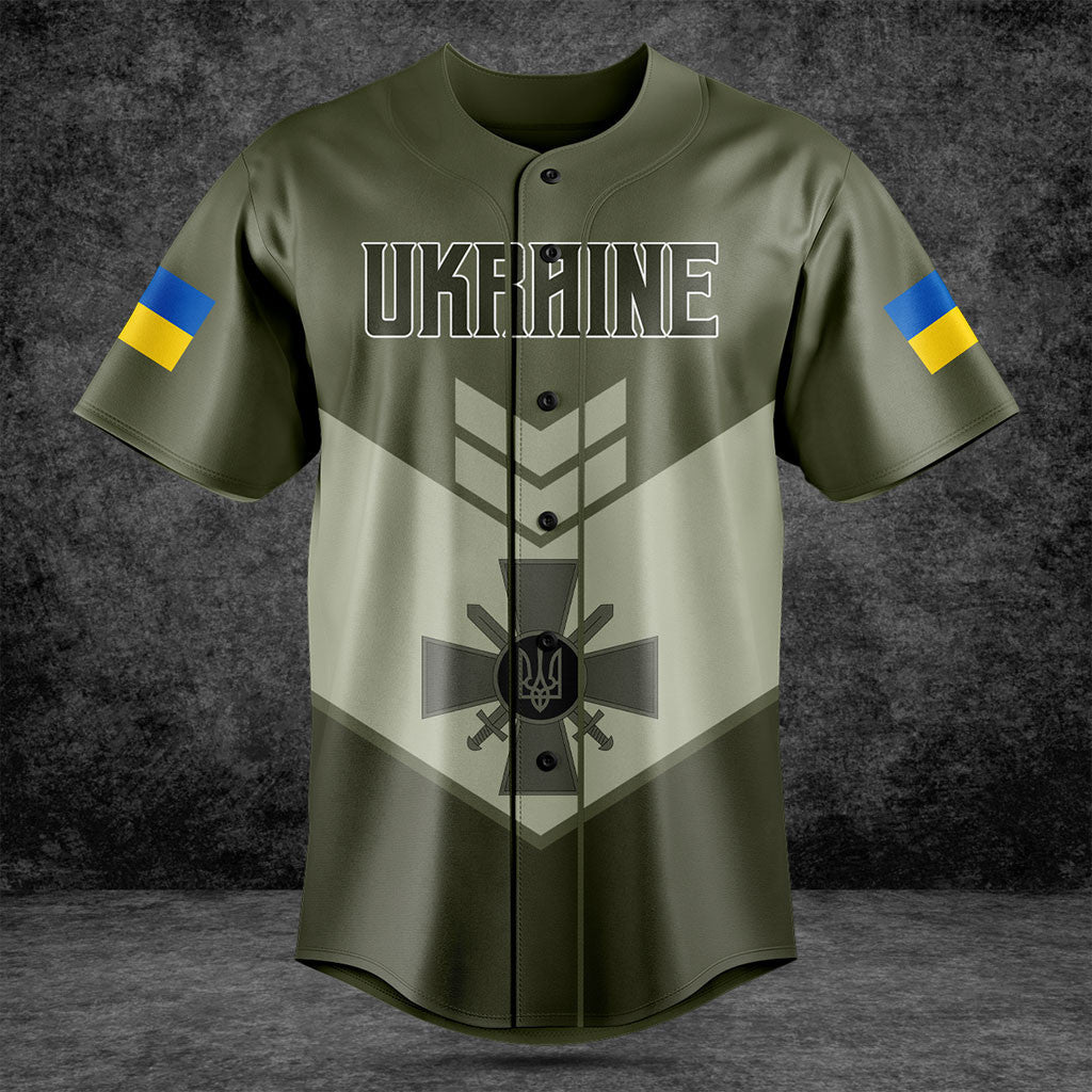 Customize Ukraine Army Olive Green Shirts