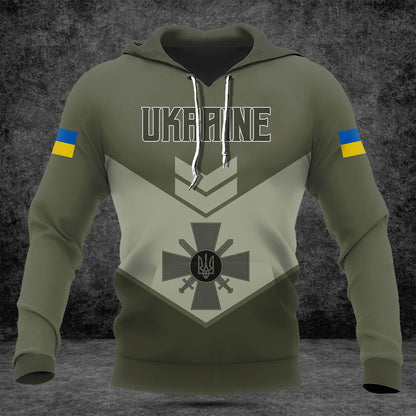 Customize Ukraine Army Olive Green Shirts