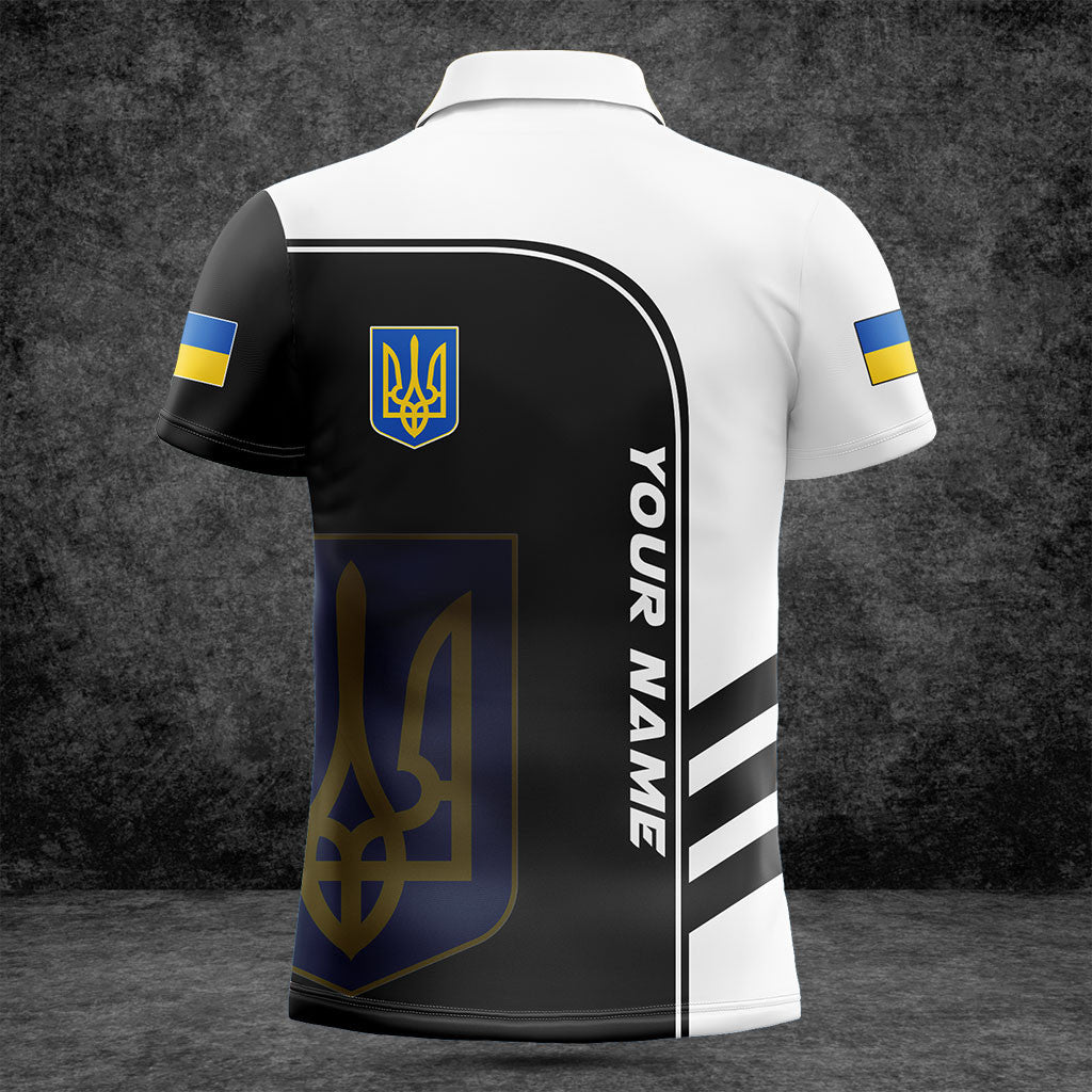 Customize Ukraine Symbol Black And White Shirts