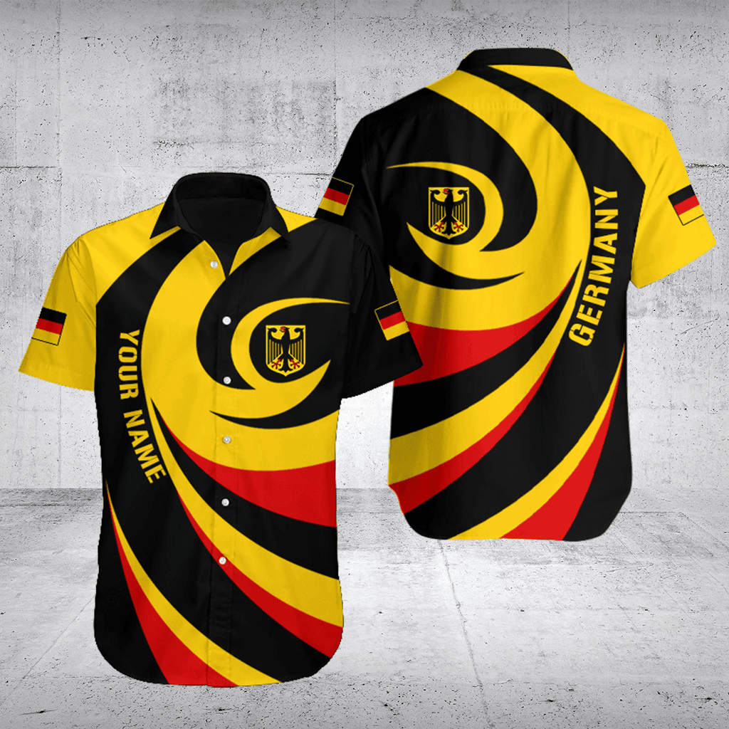 Customize Germany Flag Vortex Shirts