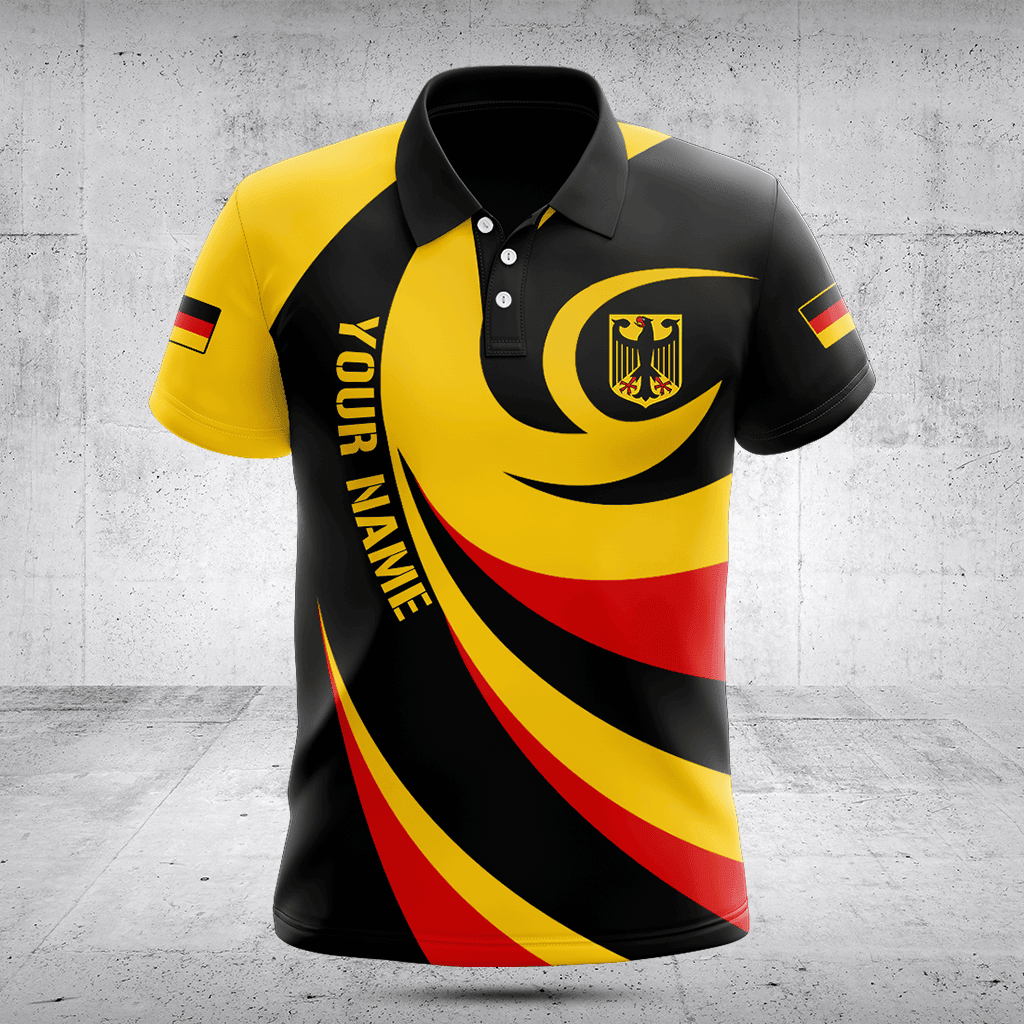 Customize Germany Flag Vortex Shirts