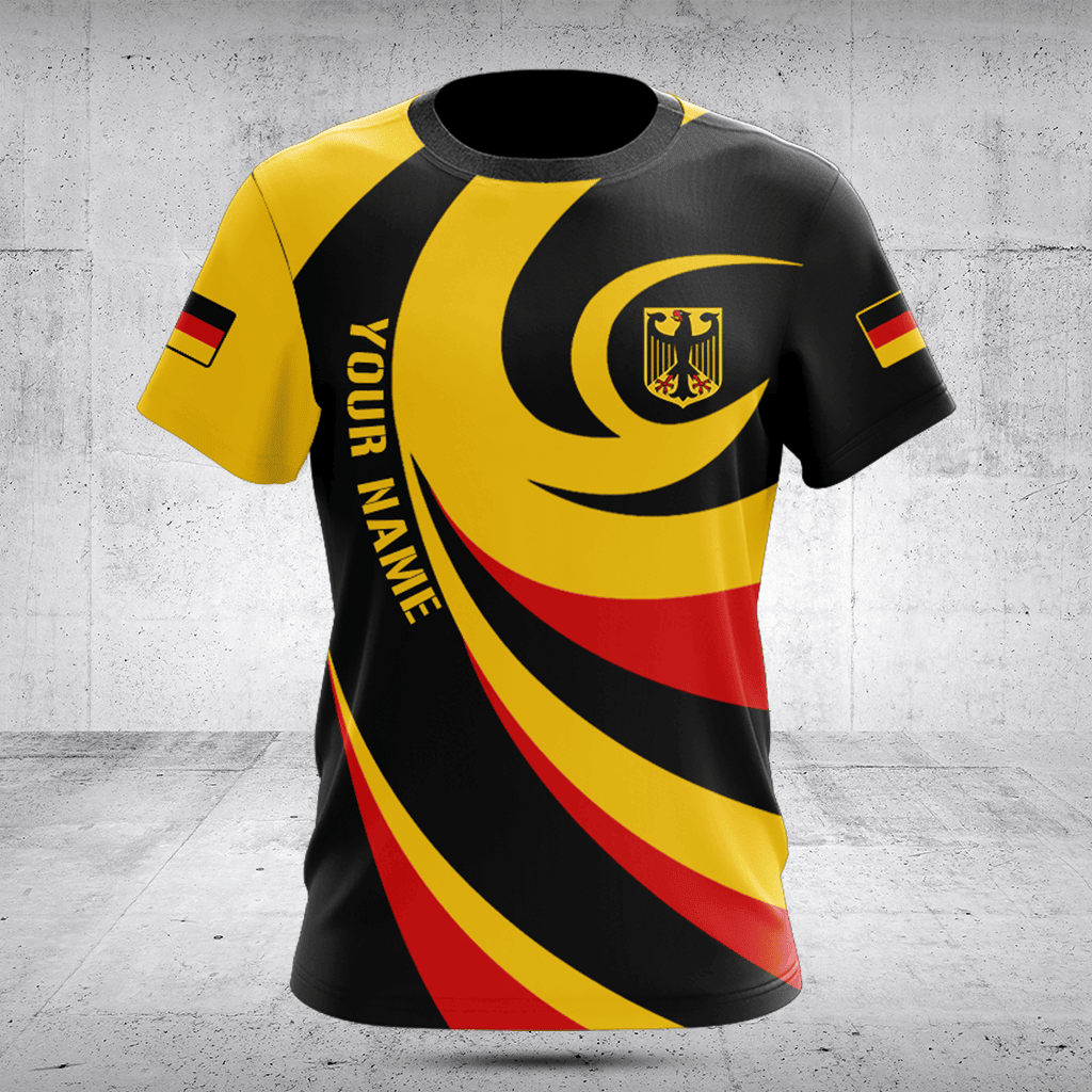 Customize Germany Flag Vortex Shirts