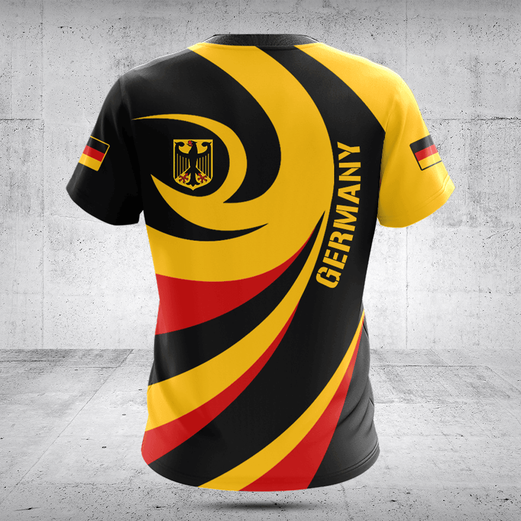 Customize Germany Flag Vortex Shirts