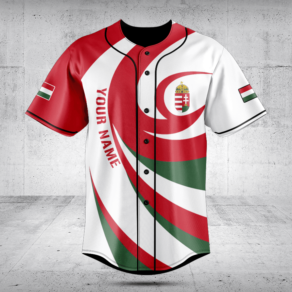 Customize Hungary Flag Vortex Shirts