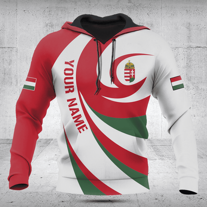 Customize Hungary Flag Vortex Shirts