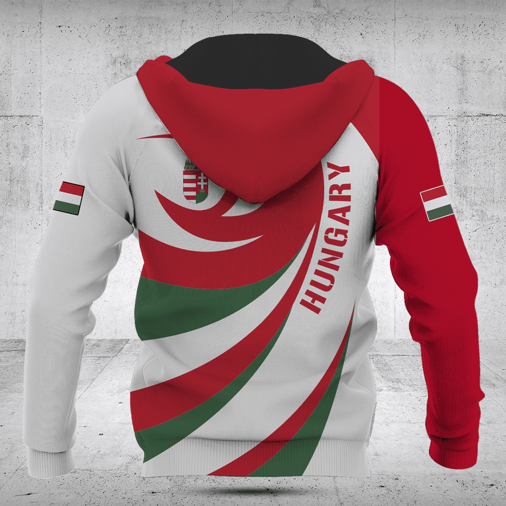 Customize Hungary Flag Vortex Shirts