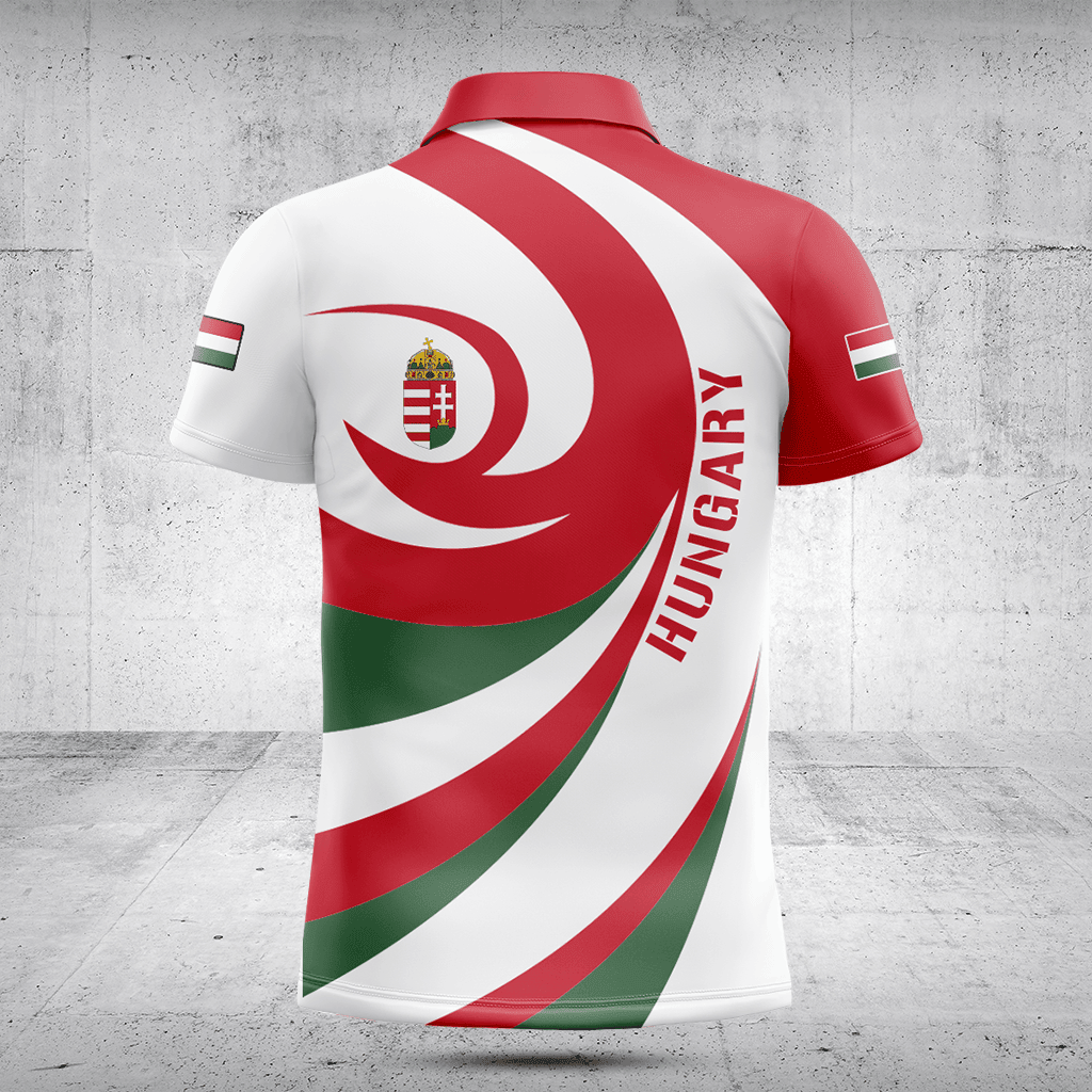 Customize Hungary Flag Vortex Shirts