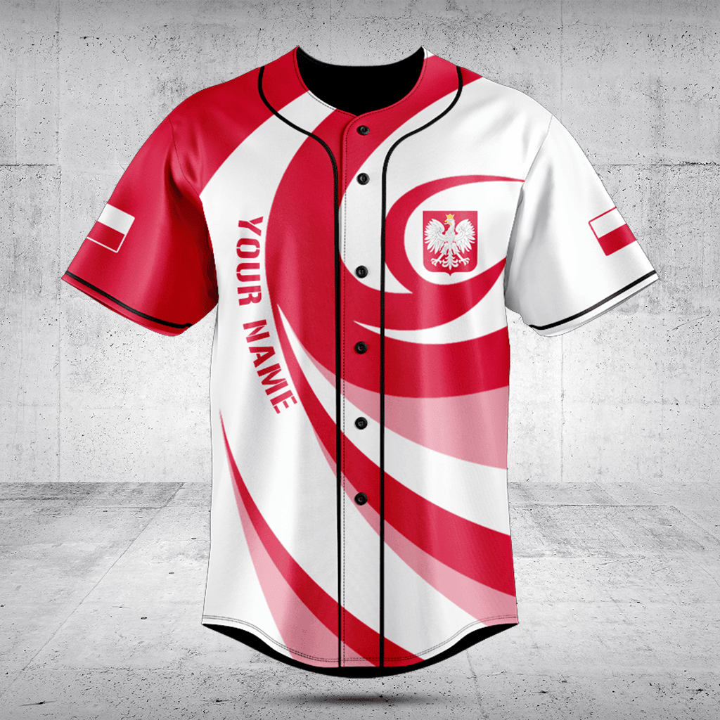 Customize Poland Flag Vortex Shirts