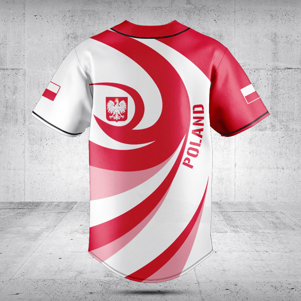 Customize Poland Flag Vortex Shirts