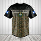 Customize El Salvador Army Camo Skull Shirts And Jogger Pants