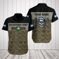 Customize El Salvador Army Camo Skull Shirts And Jogger Pants