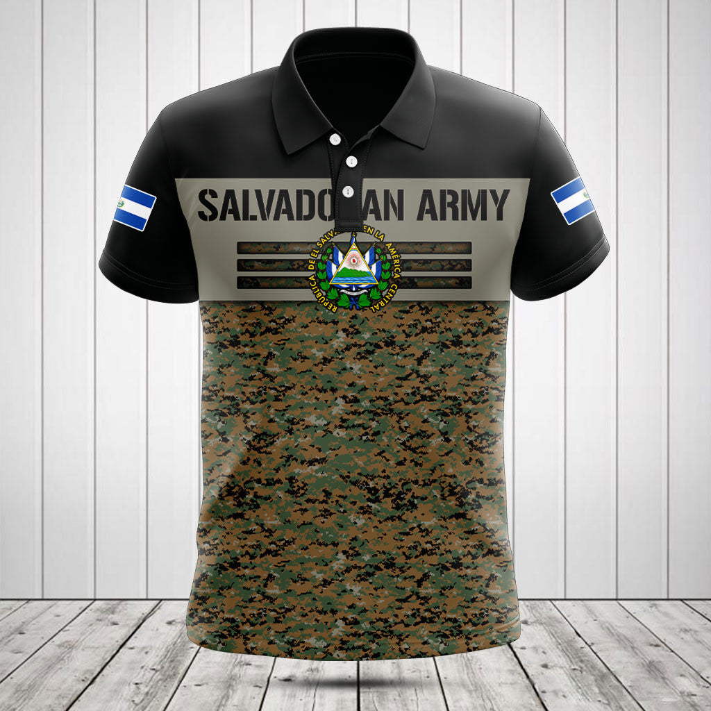 Passen Sie die Camo Skull Shirts und Jogginghosen der El Salvador Army individuell an