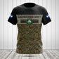 Customize El Salvador Army Camo Skull Shirts And Jogger Pants