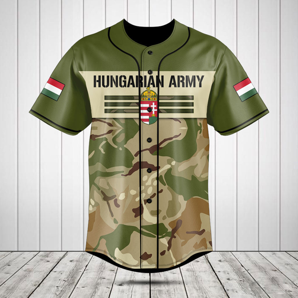 Customize Hungary Army Camo Skull Shirts And Jogger Pants