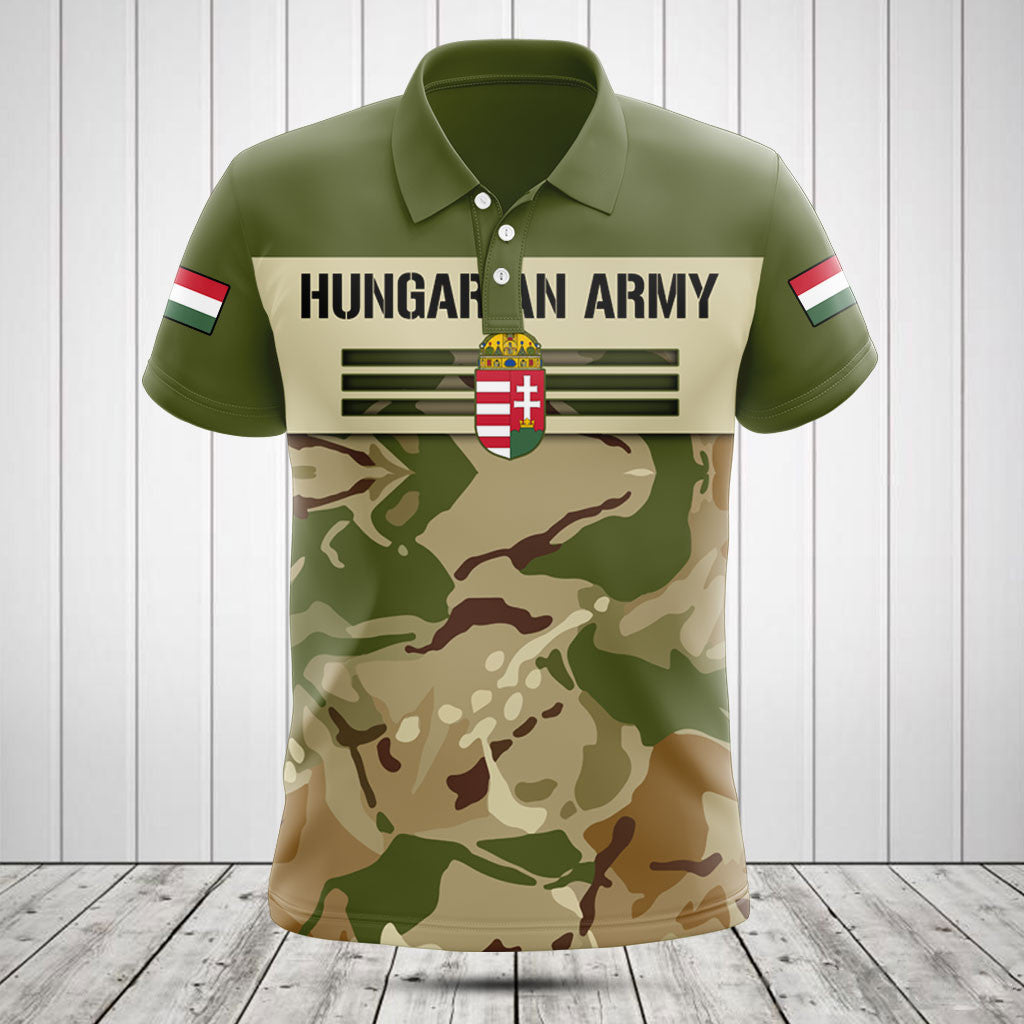 Customize Hungary Army Camo Skull Shirts And Jogger Pants