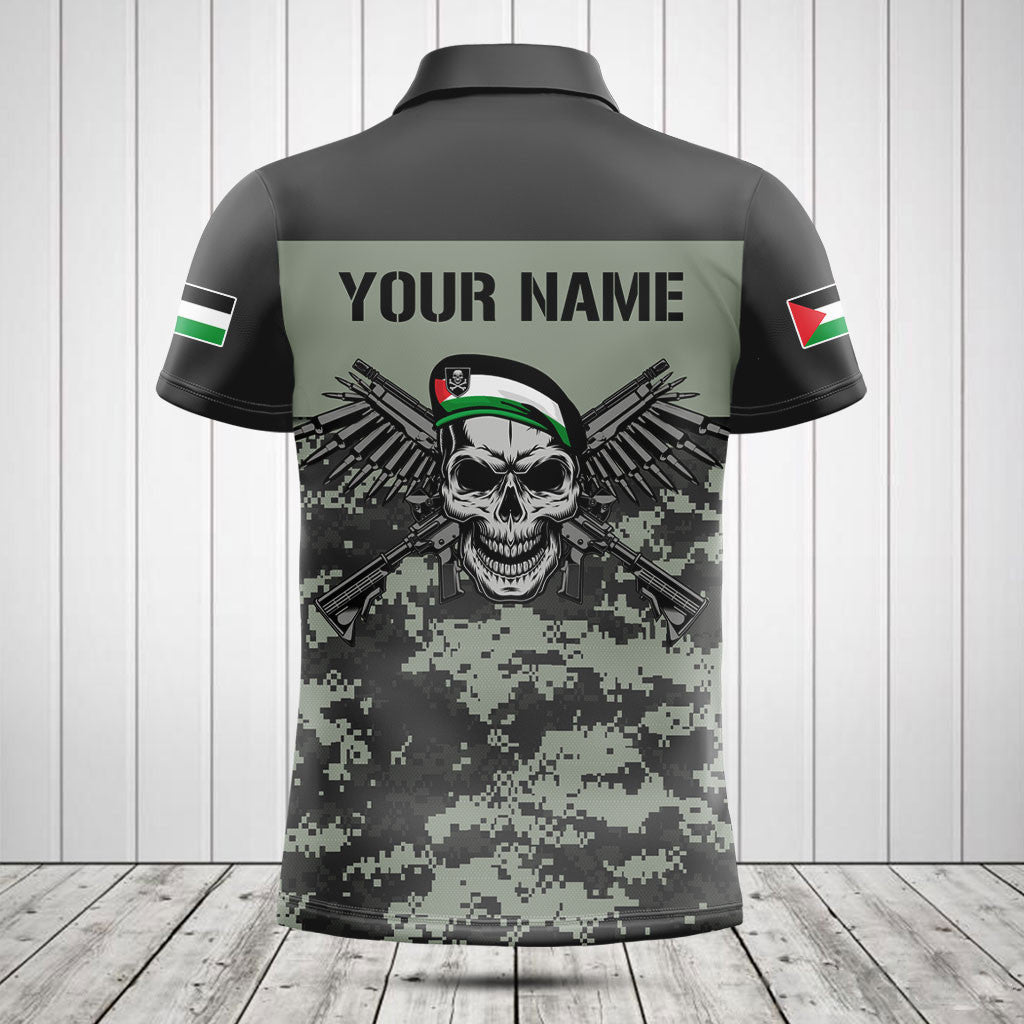 Passen Sie die Camo Skull Shirts und Jogginghosen der palästinensischen Armee individuell an