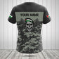 Customize Palestine Army Camo Skull Shirts And Jogger Pants