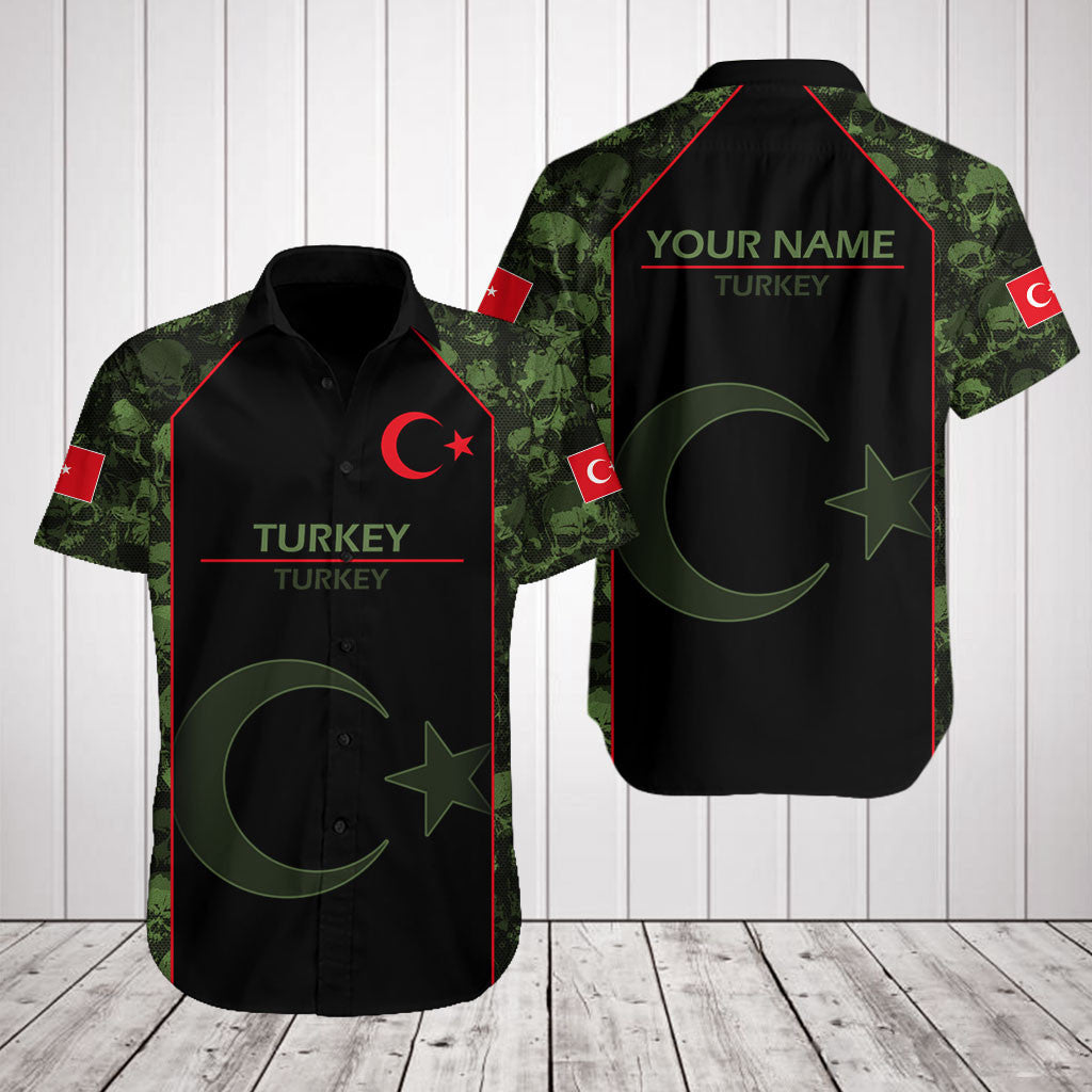 Customize Skull Camo Turkey Shirts And Jogger Pants