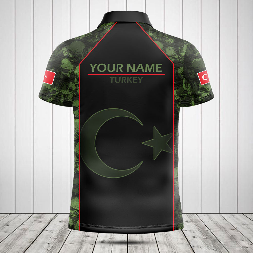 Customize Skull Camo Turkey Shirts And Jogger Pants