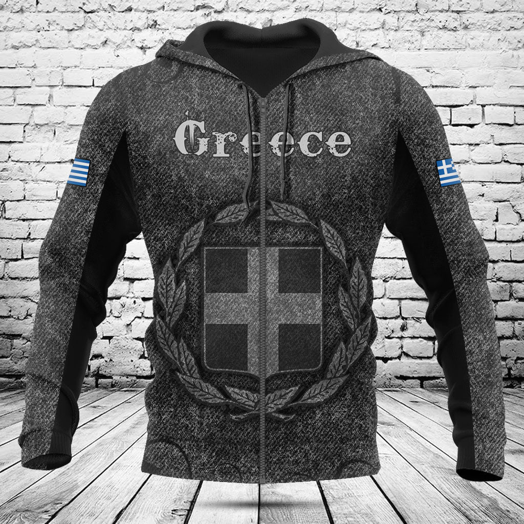 Customize Greece Skull Knitted Texture Shirts