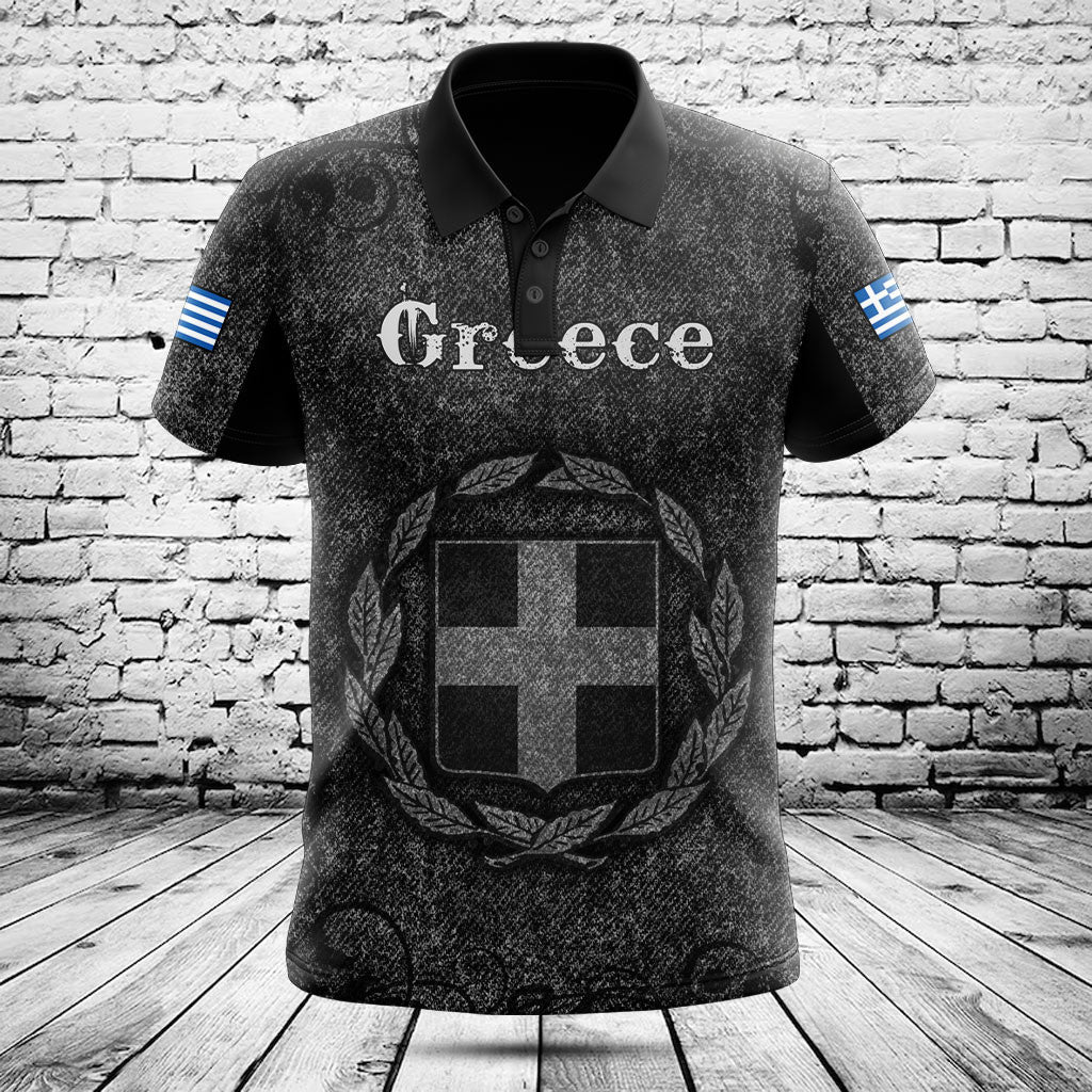 Customize Greece Skull Knitted Texture Shirts