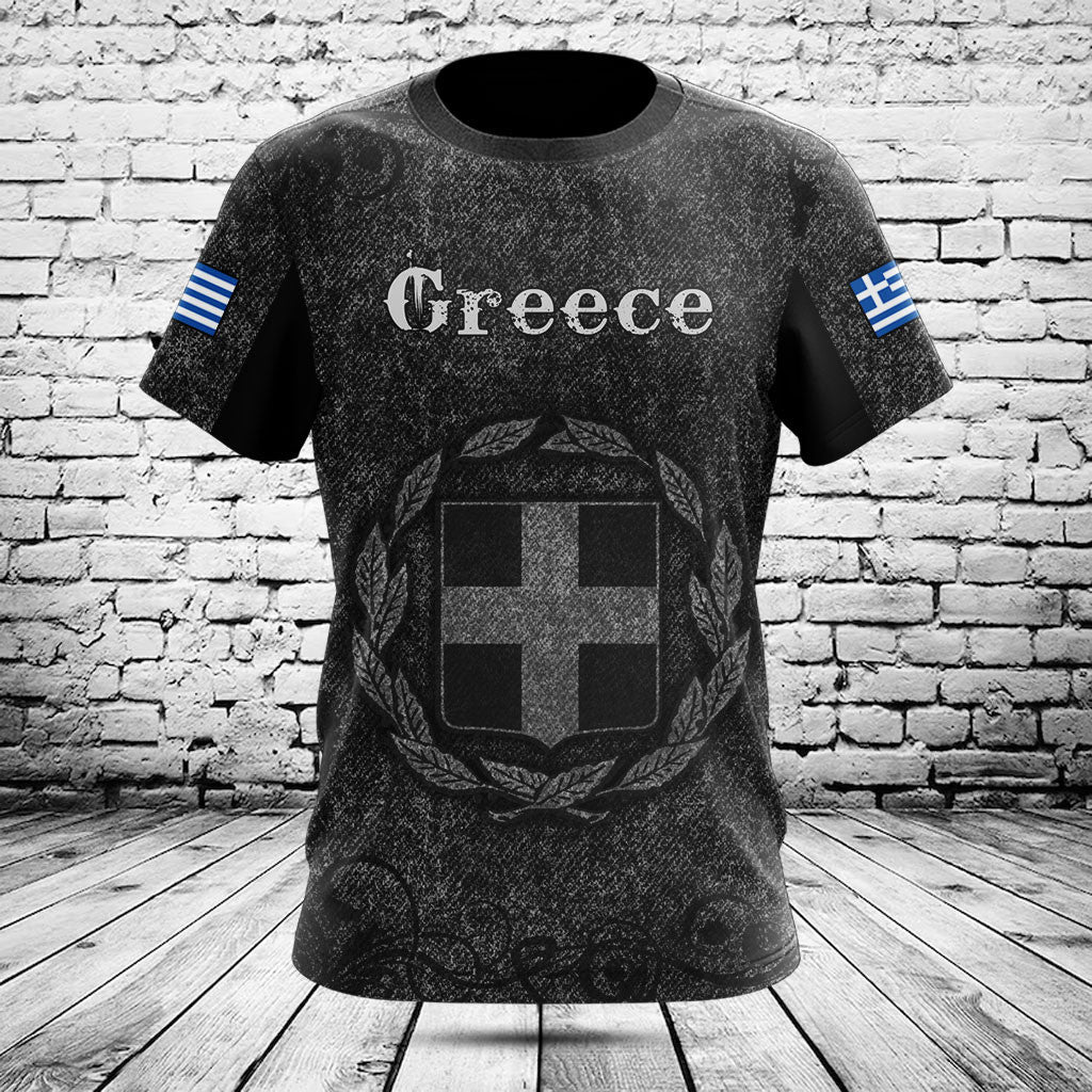 Customize Greece Skull Knitted Texture Shirts