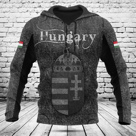 Customize Hungary Skull Knitted Texture Shirts