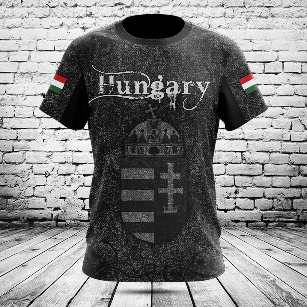 Customize Hungary Skull Knitted Texture Shirts