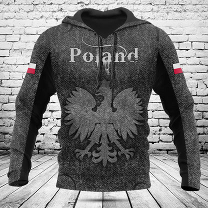 Customize Poland Skull Knitted Texture Shirts