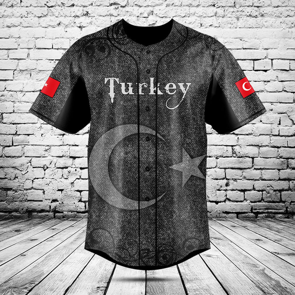 Anpassen der Türkei Schädel gestrickte Textur Shirts