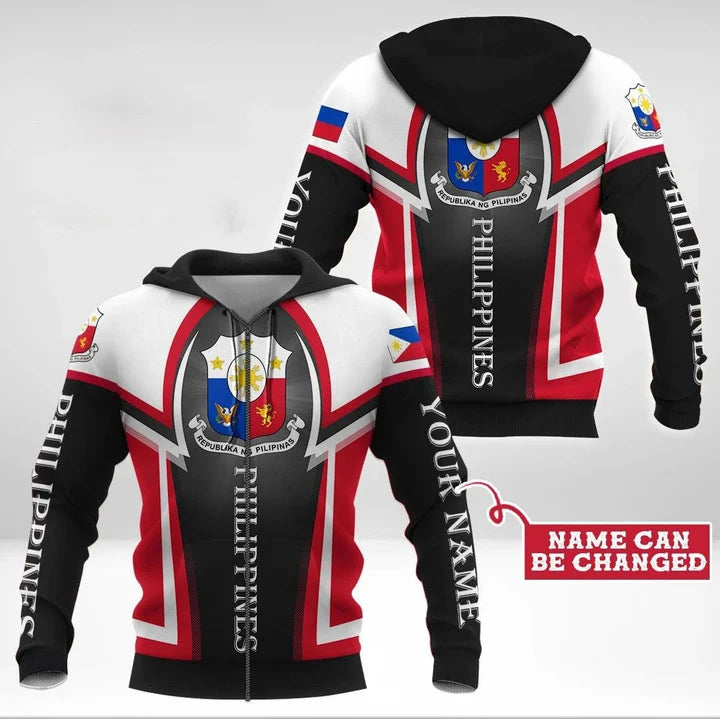 Customize Philippines New Unisex Adult Hoodies