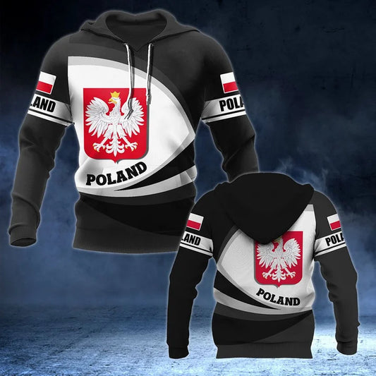 Poland Coat Of Arms - New Form Unisex Adult Hoodies