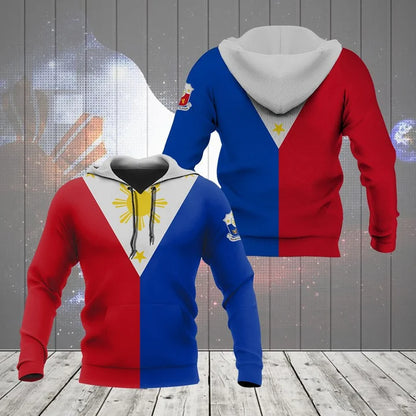 Philippines Flag Unisex Adult Hoodies