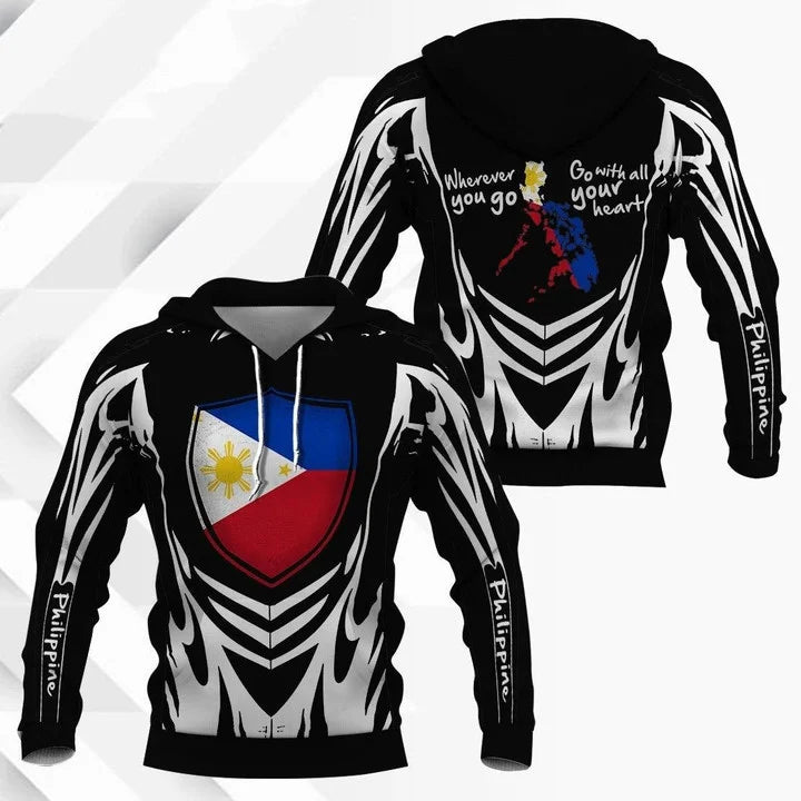 Philippines In Me Unisex Adult Hoodies