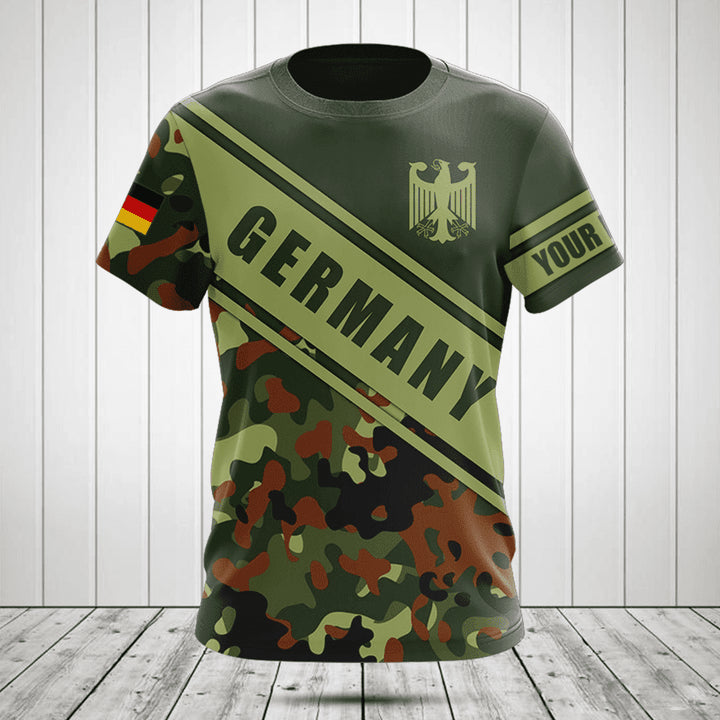 Deutschland Wappen Camouflage 3D Shirts anpassen