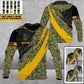 Personalized Sweden Solider/ Veteran Camo With Name And Rank Hoodie 3D Printed - 1684281601 -D04