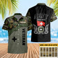 Personalized Swiss Solider/ Veteran Camo With Name And Rank Hawaii Shirt 3D Printed - 16728768