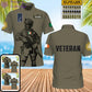 Personalized Ireland Soldier/ Veteran Camo With Name And Rank POLO 3D Printed - 1686614401