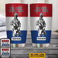 Personalized Netherlandish Veteran/Soldier With Name Camo Tumbler All Over Printed - 1683504001