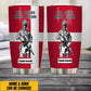 Personalized Danish Veteran/Soldier With Name Camo Tumbler All Over Printed - 0805230002