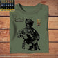 Personalized Australian Soldier/ Veteran With Name And Rank T-shirt 3D Printed - 16960320