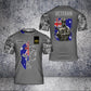 Personalisiertes T-Shirt für australische Soldaten/Veteranen im Camouflage-Stil mit Namen und Rang, 3D-Druck – 2501240001