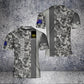 Personalized Australian Solider/ Veteran Camo With Name And Rank T-Shirt 3D Printed - 2501240003