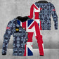 Personalized UK Solider/ Veteran Camo With Name And Rank Hoodie 3D Printed - 0102230005