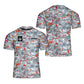 T-shirt personnalisé avec camouflage soldat/vétéran britannique avec nom et grade imprimé en 3D - 0102230003