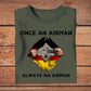 T-shirt personnalisé avec camouflage de soldat/vétéran allemand avec nom et grade - Always A Soldier - 2002230001