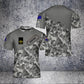 Personalisiertes T-Shirt für australische Soldaten/Veteranen im Camouflage-Stil mit Namen und Rang, 3D-Druck – 2101240003