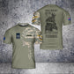 Personalized Australian Solider/ Veteran Camo With Name And Rank T-Shirt 3D Printed - 2001240004