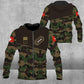 Personalisierter Kapuzenpullover mit Schweizer Soldaten-/Veteranen-Tarnmuster und Namen und Rang, 3D-Druck – 1701230004